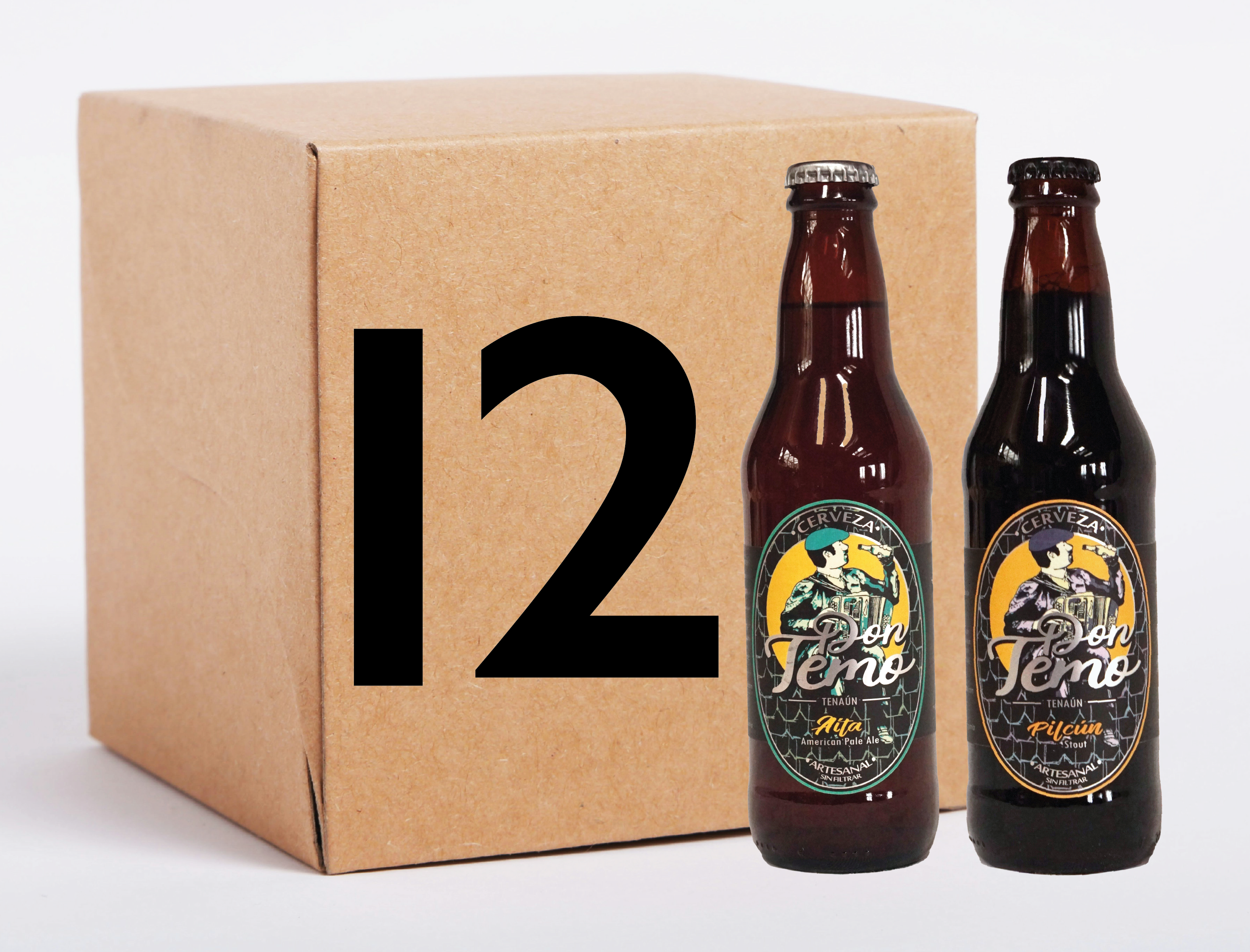 Cerveza Artesanal - Caja de 12 botellas de 330c.c.